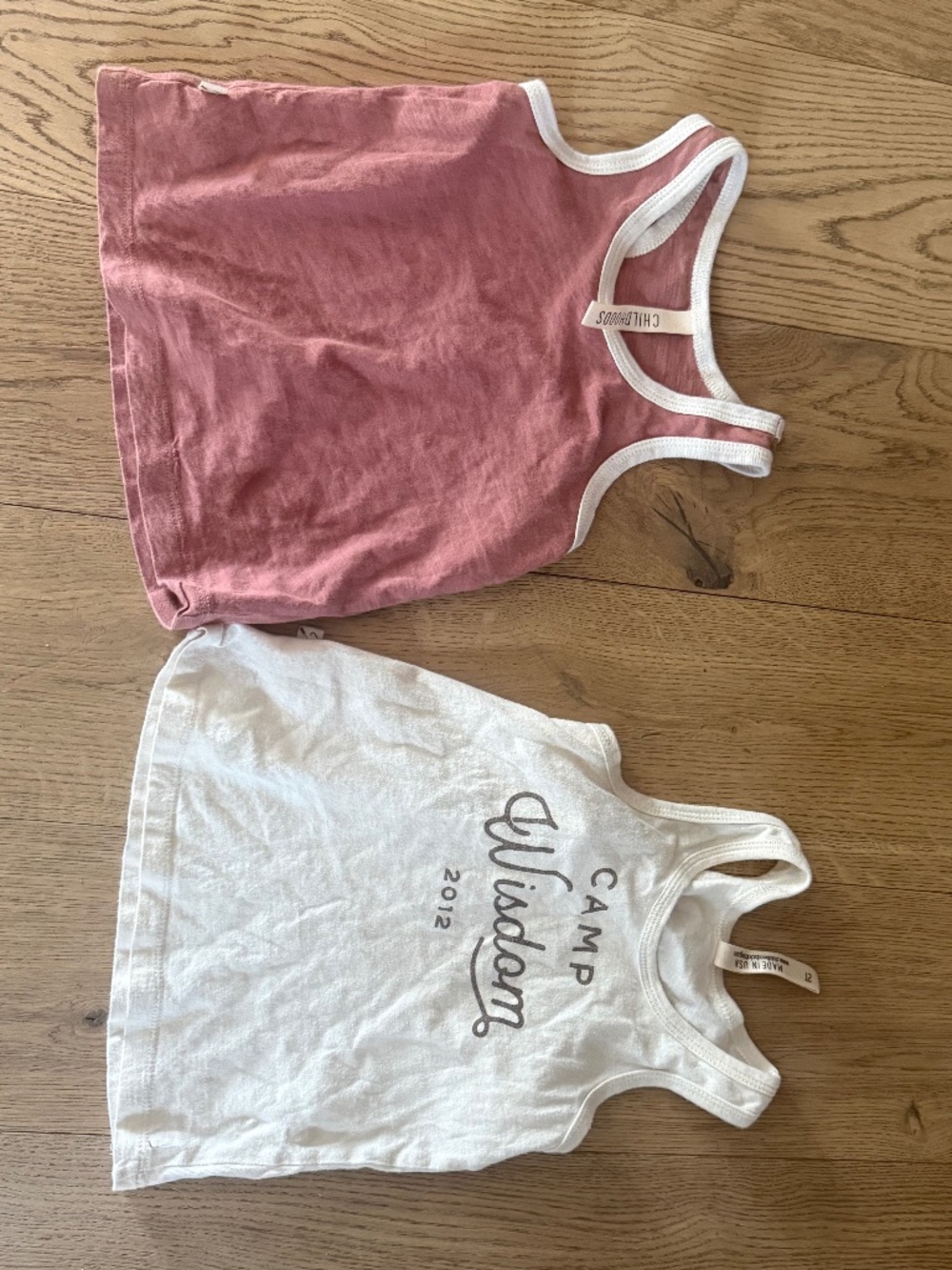 Childhoods Clothing Made In USA Lot Bundle Tank Camp Wisdom 2t